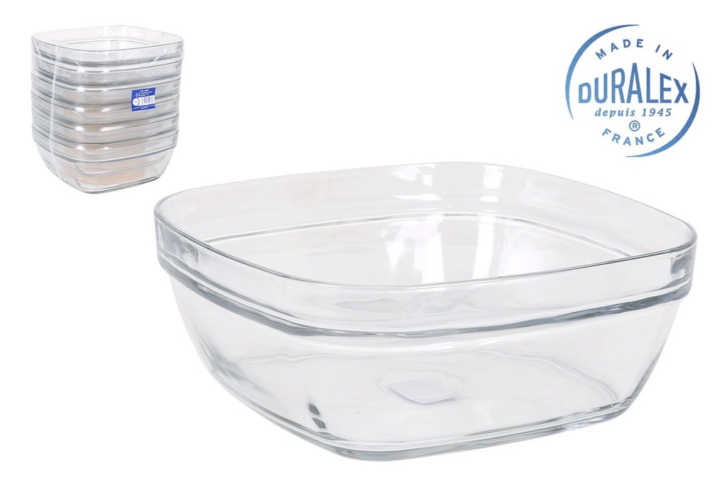 [T45-2035AF] ENSALADERA APIL. 20cm/2L TRANS.CUAD LYS