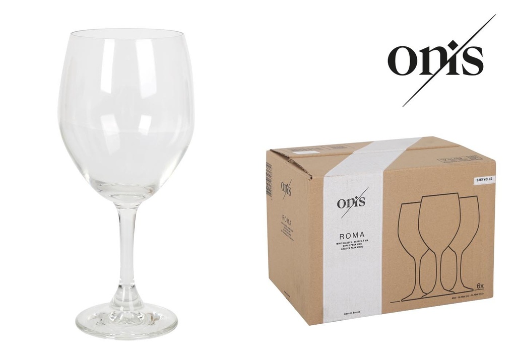 WATER GLASS ROMA 42cl