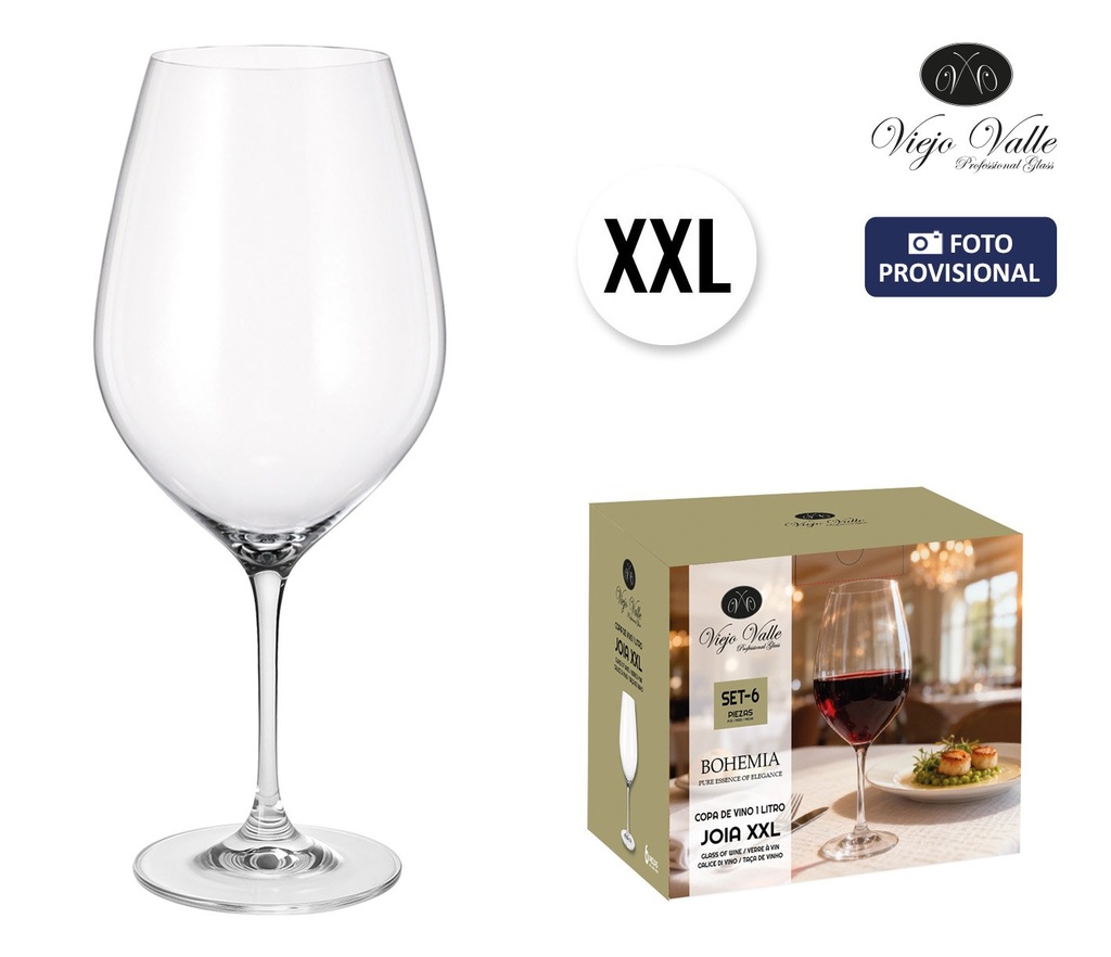WINE GLASSES 1L "JOIA XXL"