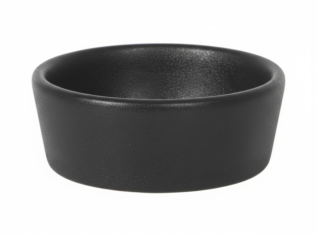 #-144- BOWL  ø8x3cm NEGRO