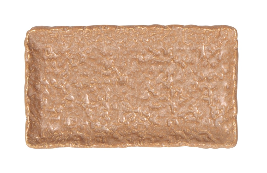 BEIGE RECT. TRAY OLEIRO 17x10x1.5cm