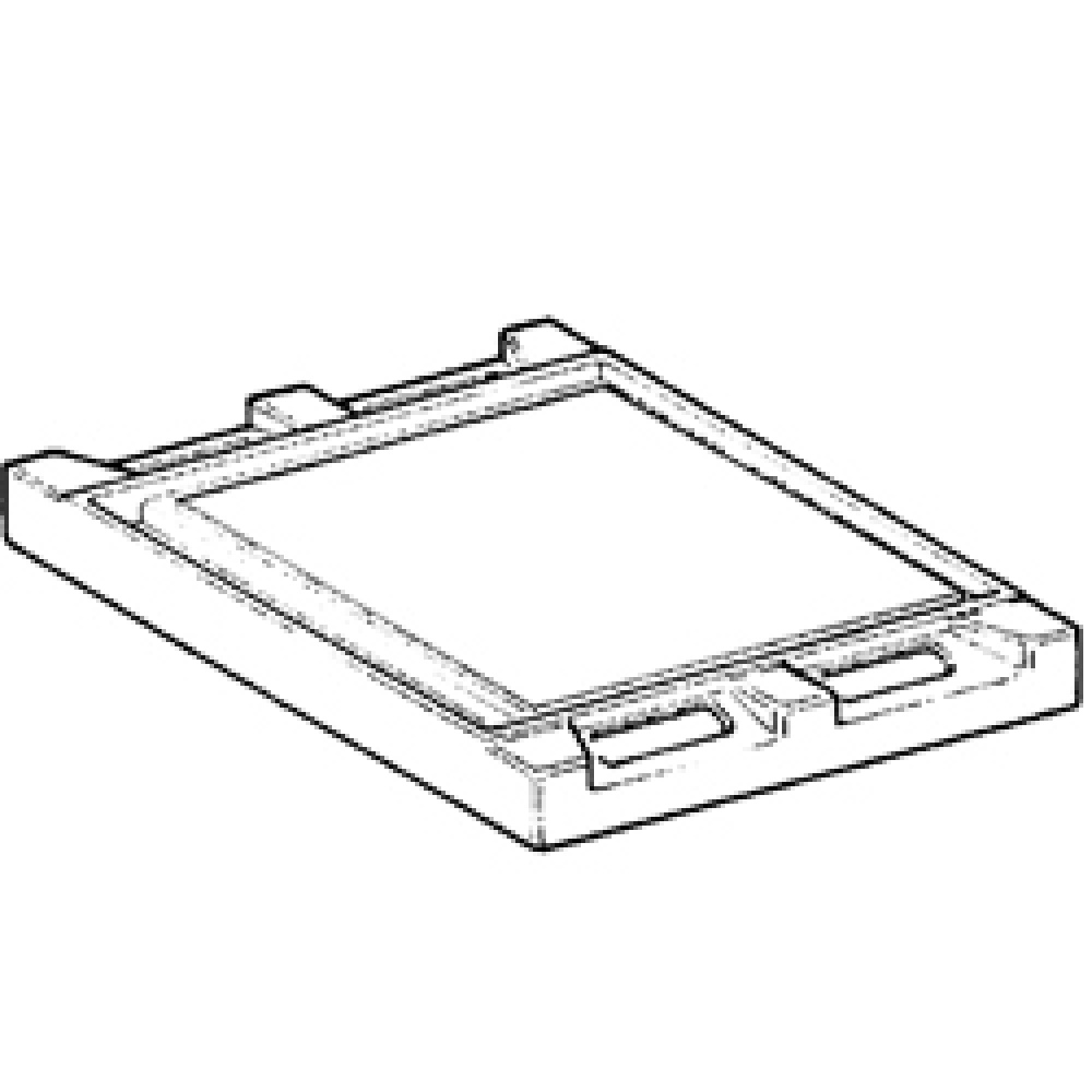 Plancha lisa 1 fuego  "NEW"