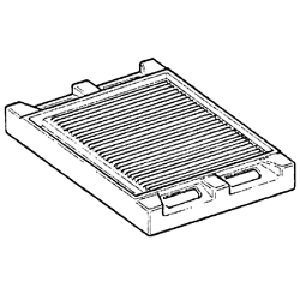 Plancha rainurada 1 fuego  "NEW"