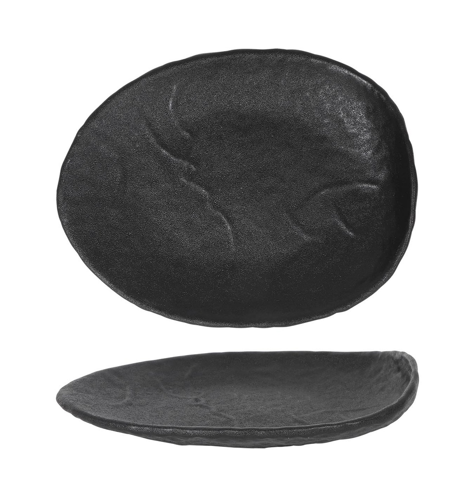 #-24- BANDEJA CANTABRO 20x16x4.5cm NEGRA