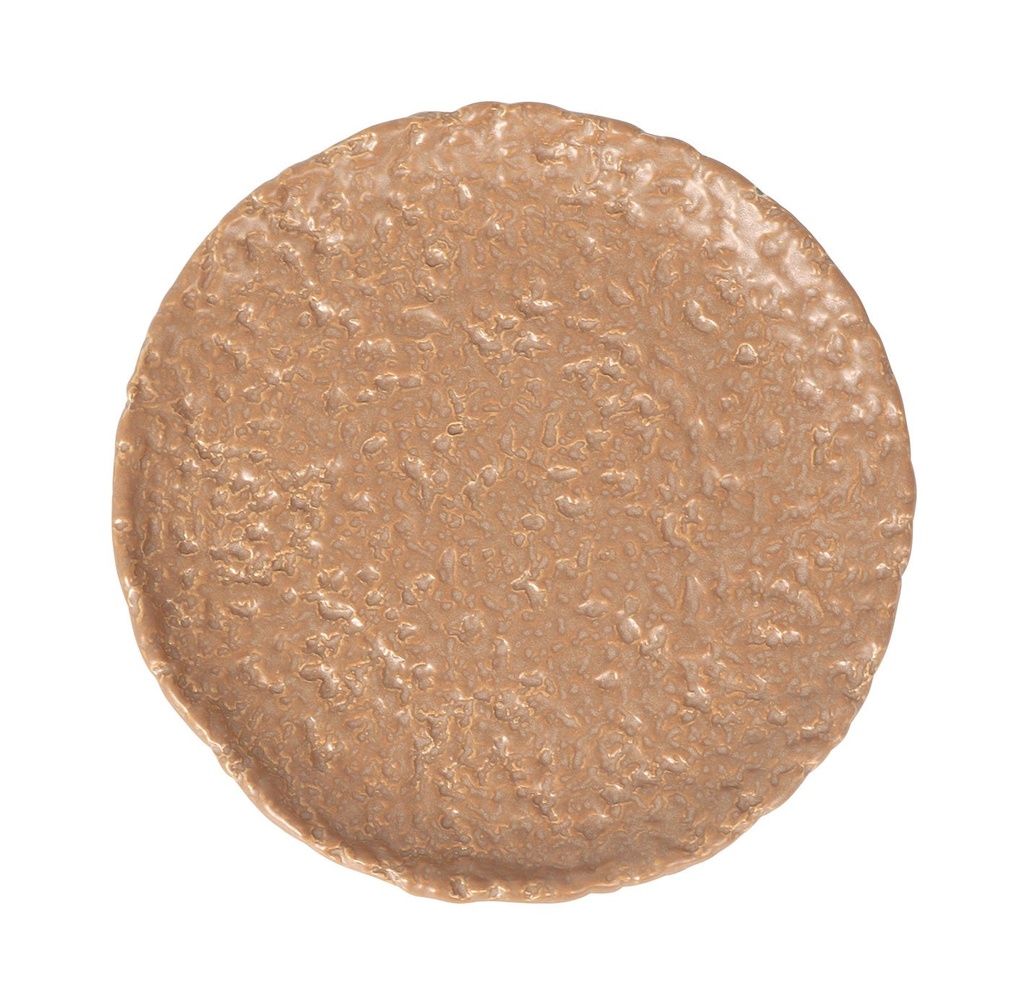 [B997064B] BEIGE PLAIN PLATE OLEIRO ø23.5x2cm