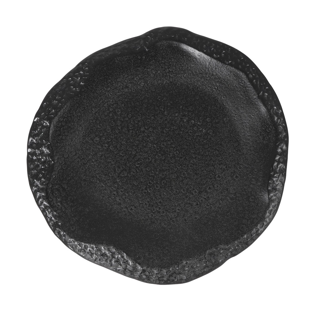 PLAIN PLATE  PIANTAO  ø25x2cm BLACK