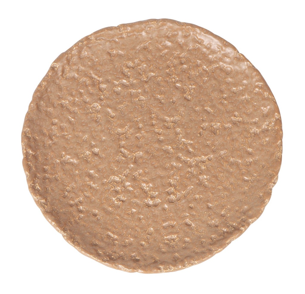 [B997063B] BEIGE PLAIN PLATE OLEIRO ø27.5x2.5cm