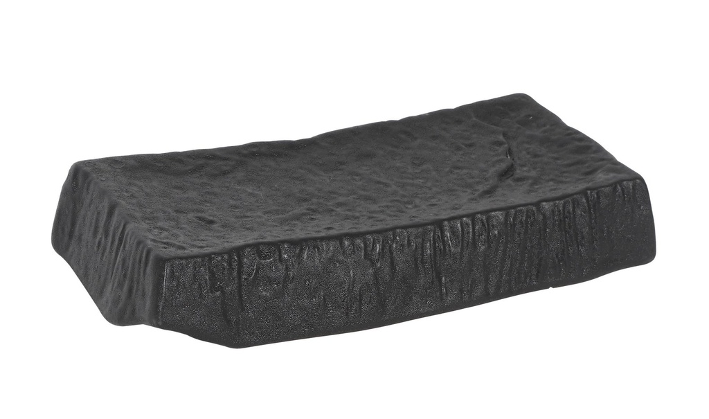 #-12- BANDEJA CANTABRO 29.5x13.5x5cm NEGRO