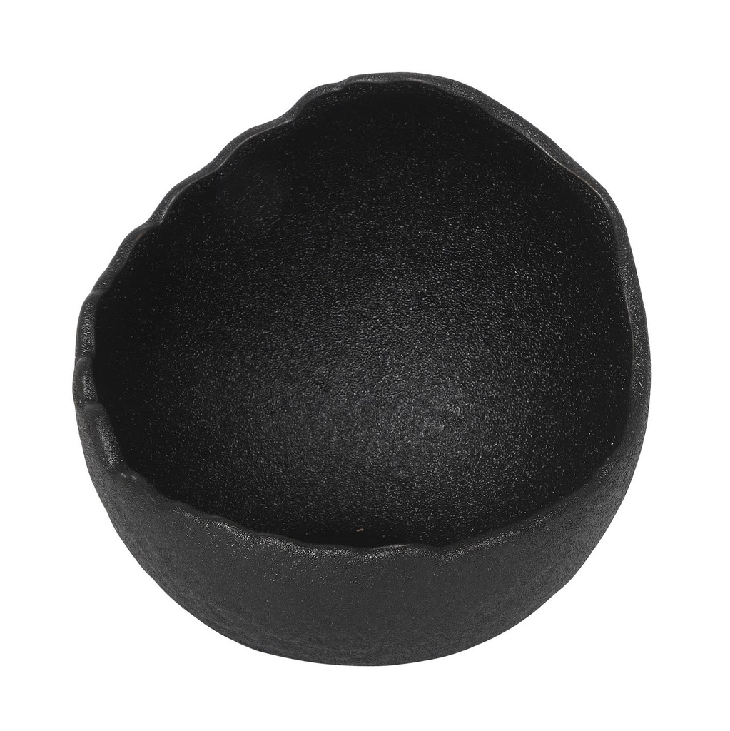 [P997100B] DEGUSTATION BOWL CANTABRO ø15x14cm BLACK
