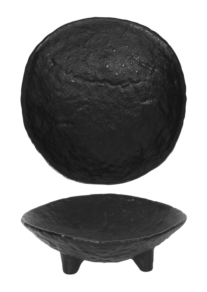 #-12- BOWL CANTABRO 23.5x8cm NEGRO