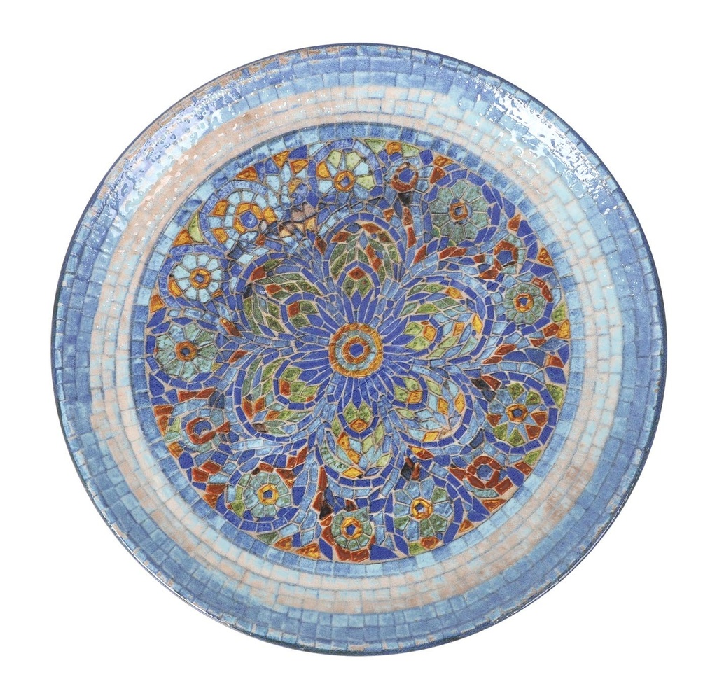 PLATO LLANO GOURMET INDIGO ø25x2.5cm