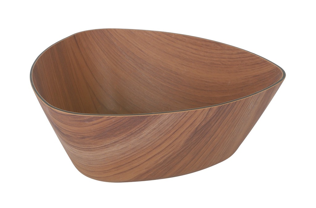 [B639017A] SALAD BOWL TRIANGULAR PS 24x24x10,5cm
