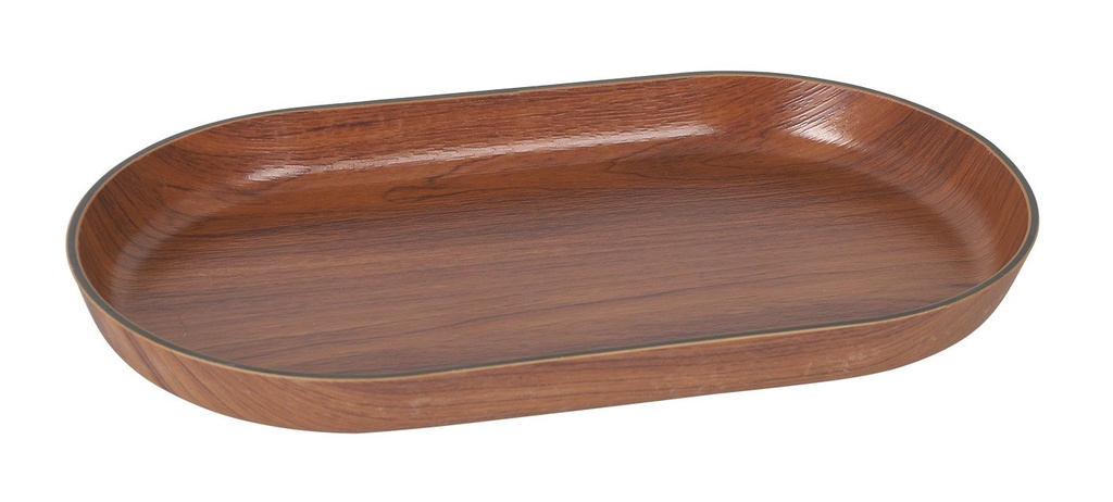 [B639034A] BANDEJA OVAL PS 28x15,5x2,5cm