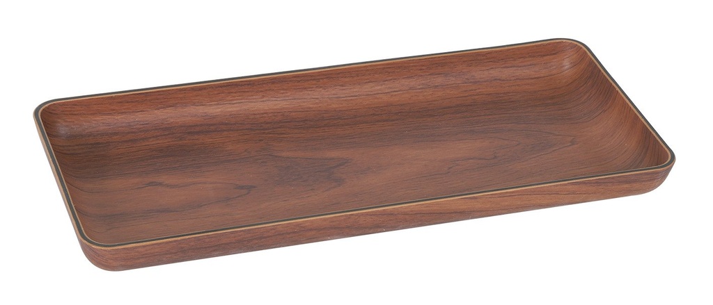 [B639038A] BANDEJA RECTAGULAR PS 10,5x24,5x2,5cm