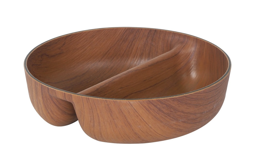BOWL 2 COMPARTIMENTOS PS ø15x4,5cm