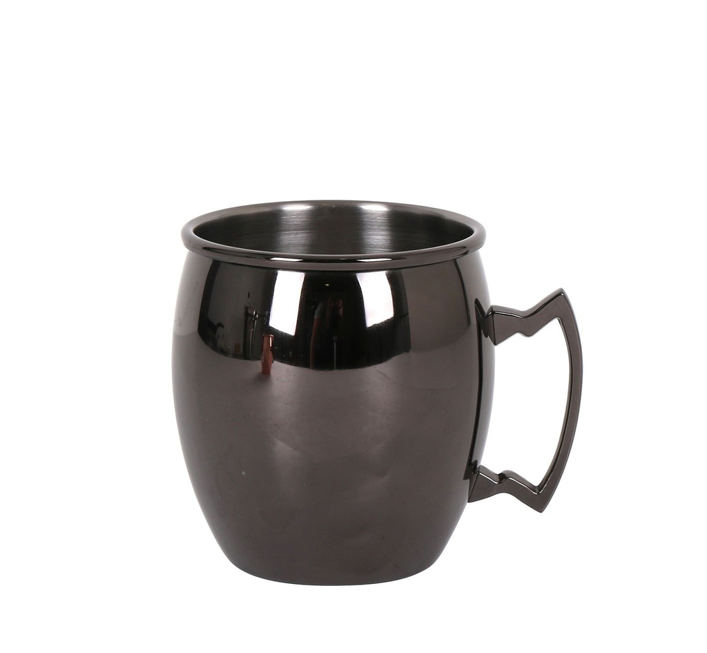 [B966012N] JARRA LUXURY 50cl NEGRO INOX 18/10