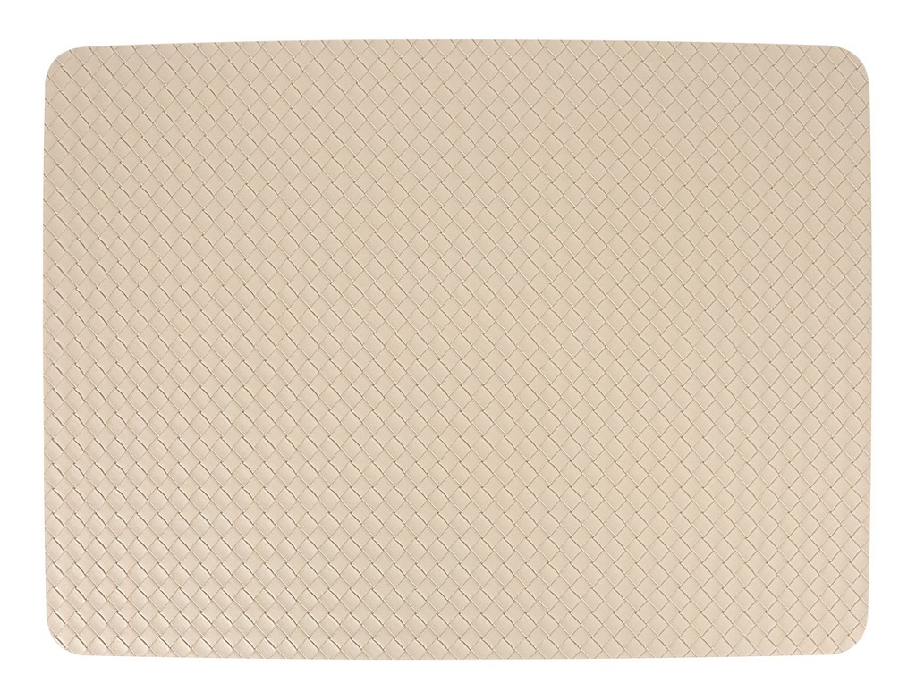 [B247V016D] INDIVIDUAL PVC BEIGE 45x33cm