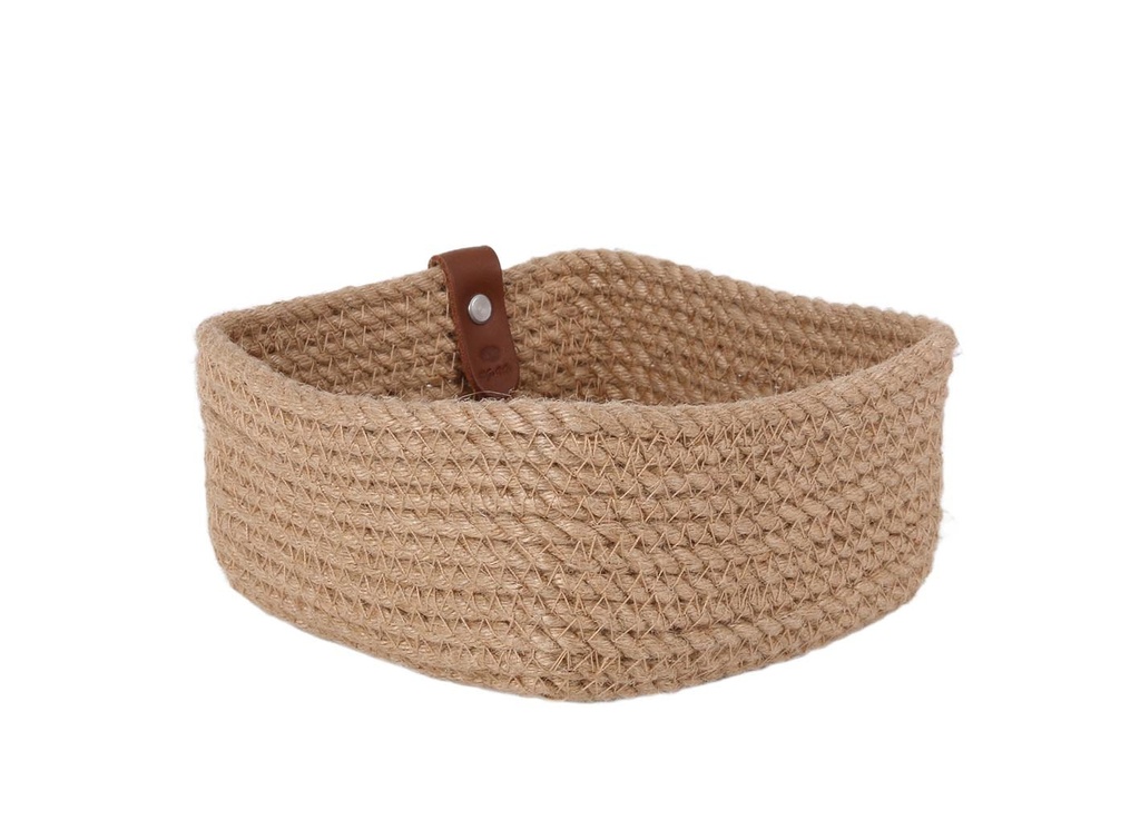 [B101V058] CESTA YUTE CUADRADA 16X16X8CM