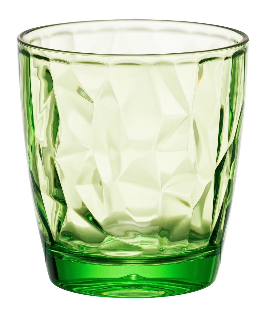 GLASS IKARYA WATER GREEN 32CL 8.5X9CM PC