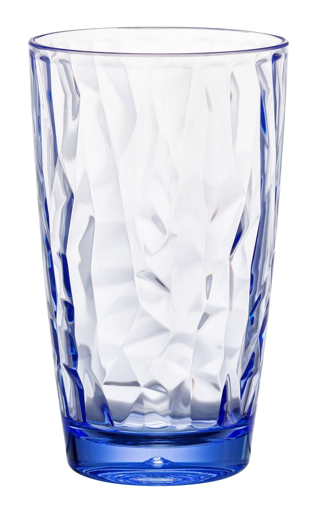 [B297V029] VASO IKARYA REFRESCO AZUL 50CL 8.5X14.5CM PC