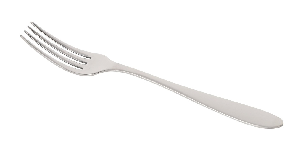 #-144- DESSERT FORK "VOLGA" 18/10 26 grs