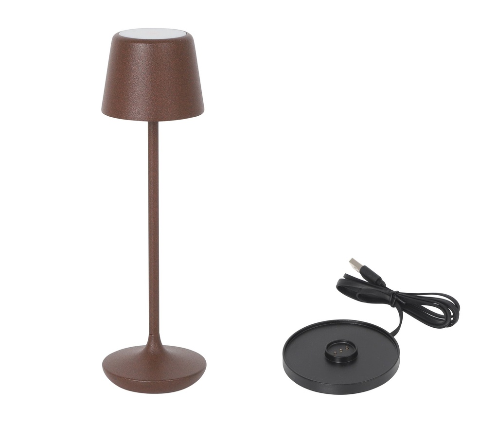 [B1504007B] ROUND CORTEN LAMP Y CHARGER LUZERNE  ø6x
