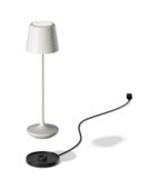 [B1504006A] ROUND WHITE LAMP Y CHARGER LUZERNE ø7.5x