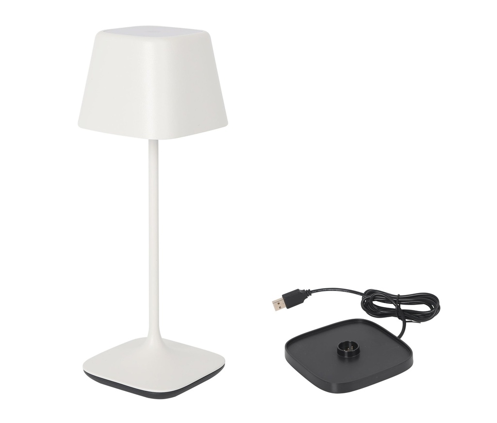 SQUARE WHITE LAMP Y CHARGER YTTRIYA 10.3