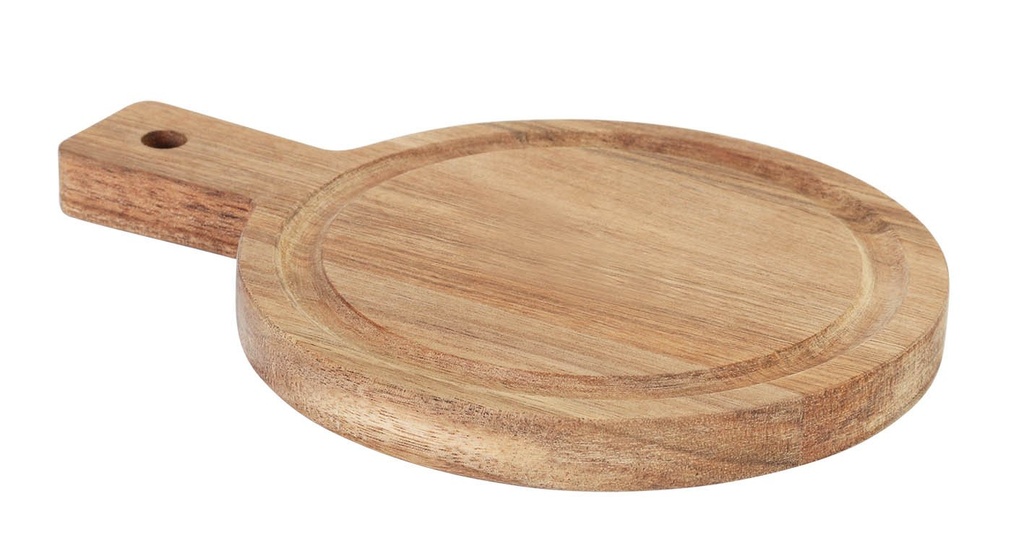 ACACIA ROUND DEGUST TRAY ø14x19x1.5
