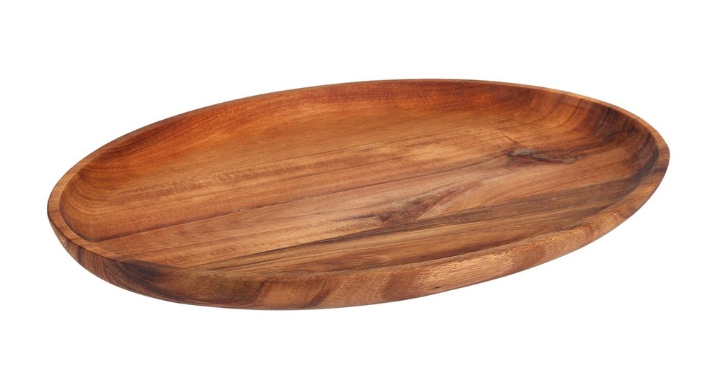 [B947011R1] BANDEJA OVAL ACACIA 29.8x19.7x2.5 cm