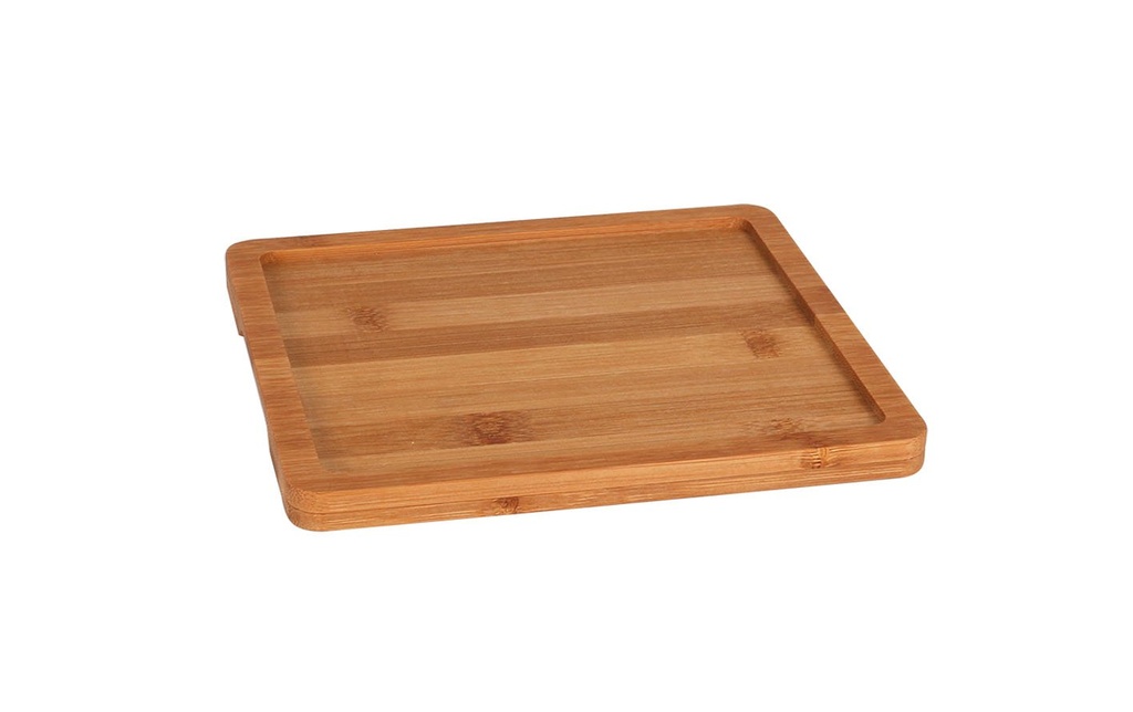 [B947004R1] BAMBOO TRAY (GN 1/6) 17.5x16x1.2 cm
