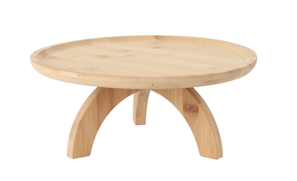 [B947137] PLATAFORMA BAMBU ø28x11.5cm
