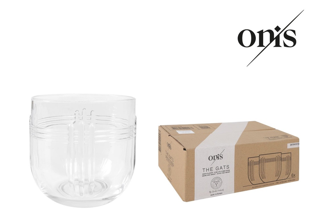 [ON1003162] ROCKS GLASS THE GATS 29cl