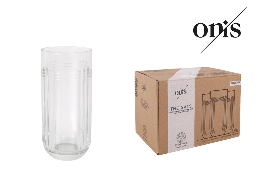 [ON1003161] HI-BALL GLASS THE GATS 35.5cl
