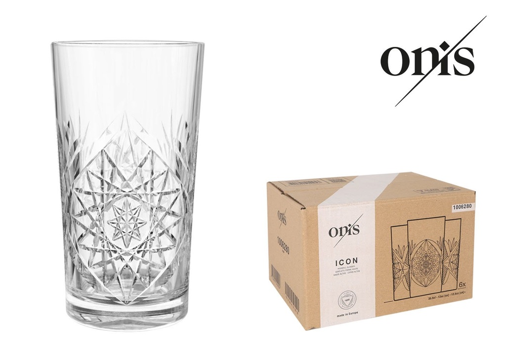 [ON1006280] (265100166) VASO ICON-HOBSTAR HI-BALL 35cl