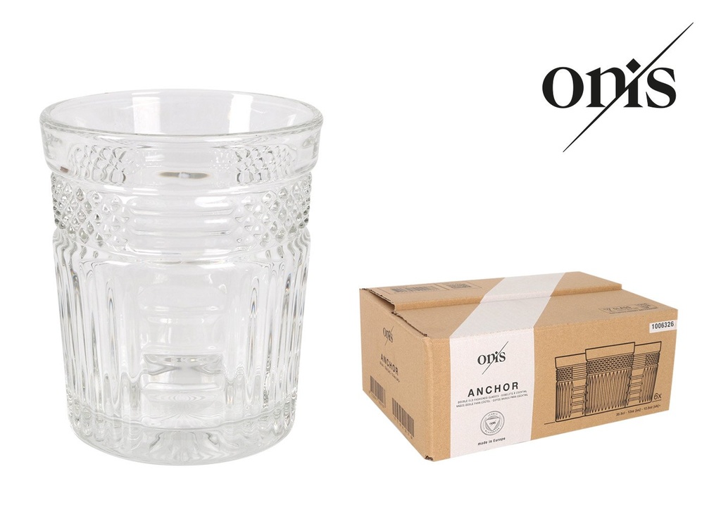 GLASS DOF ANCHOR-RADIANT 35.5cl