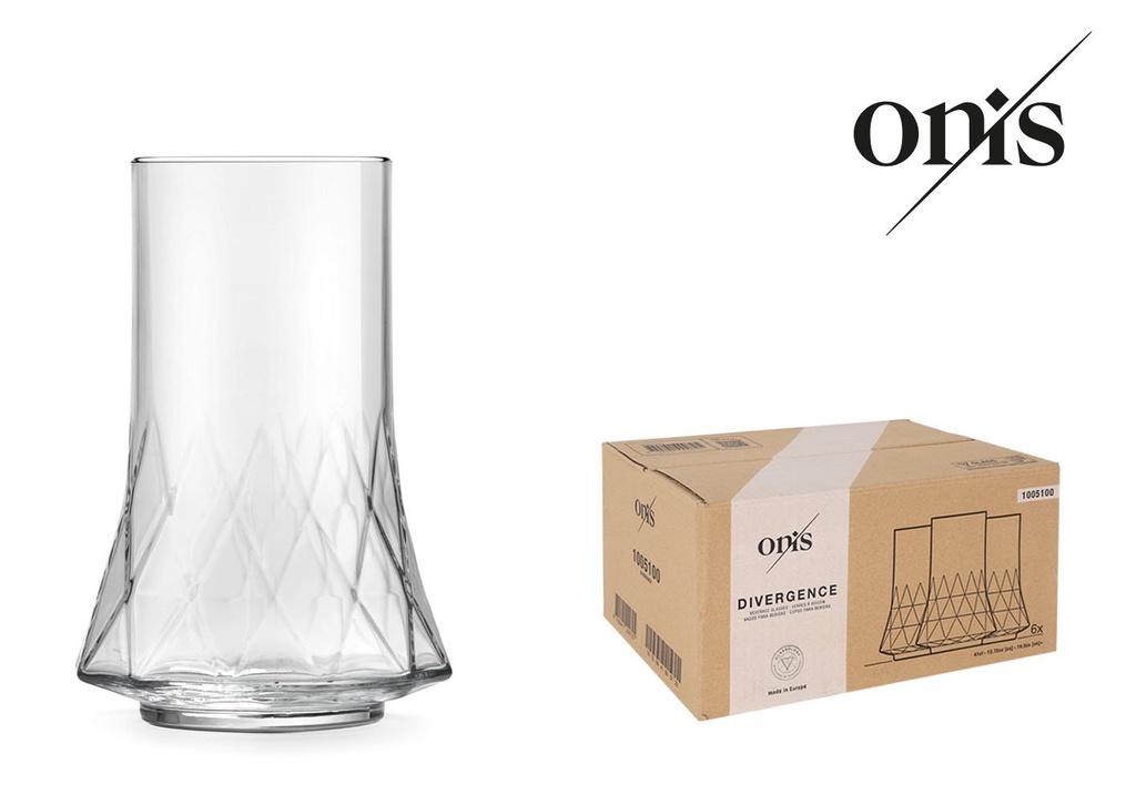 GLASS DIVERGENCE BEVERAGE 41cl