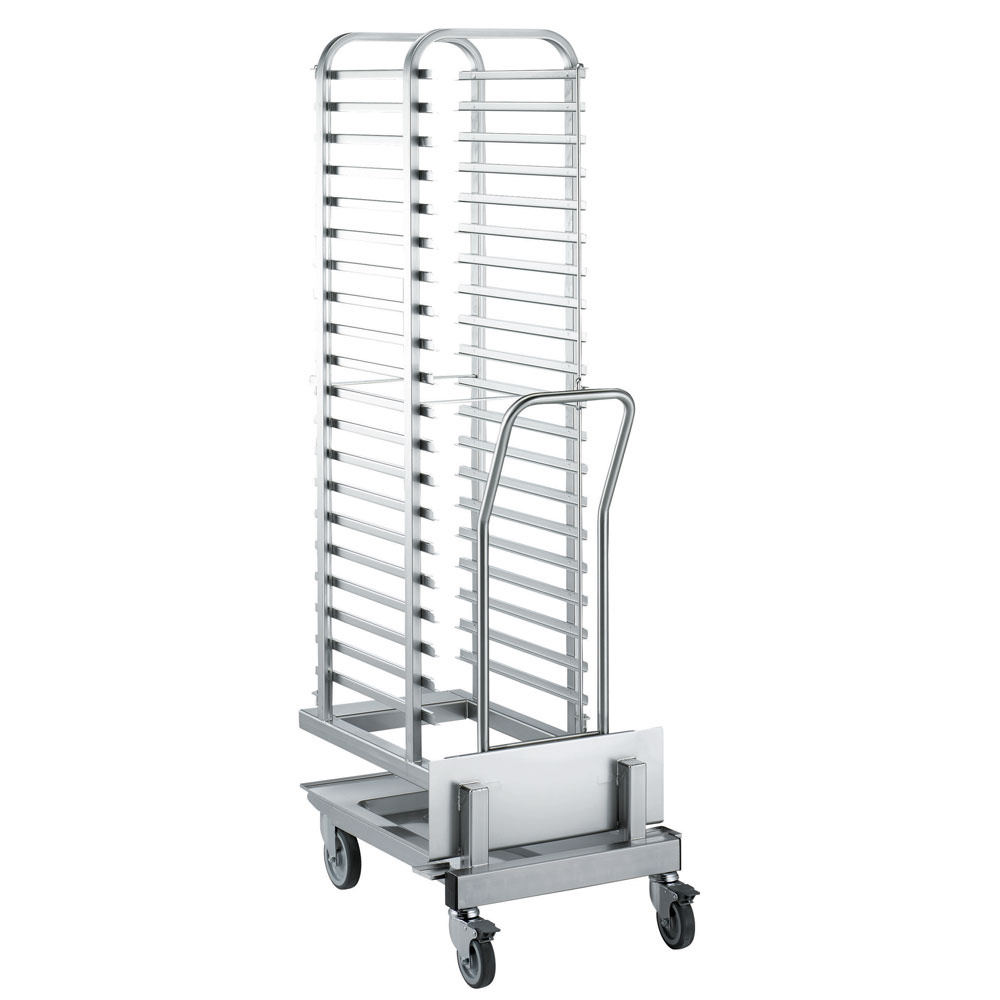 Carro & cargador 16x 600x400 (80 mm), 20x GN 1/1