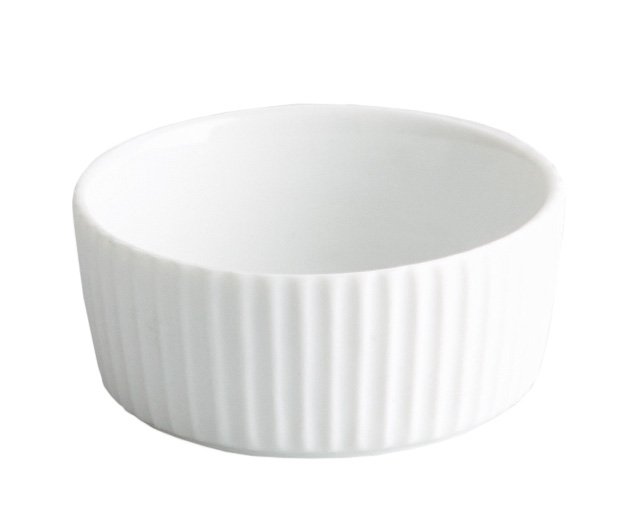 BOWL STRIED 5 CL. Ø6X2.5 CM.