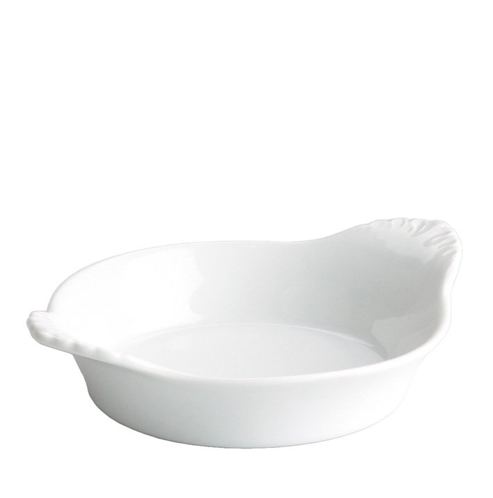 [B991V] PLATE EGGS WITH HANDLES 9X7X2.5 CM (V)