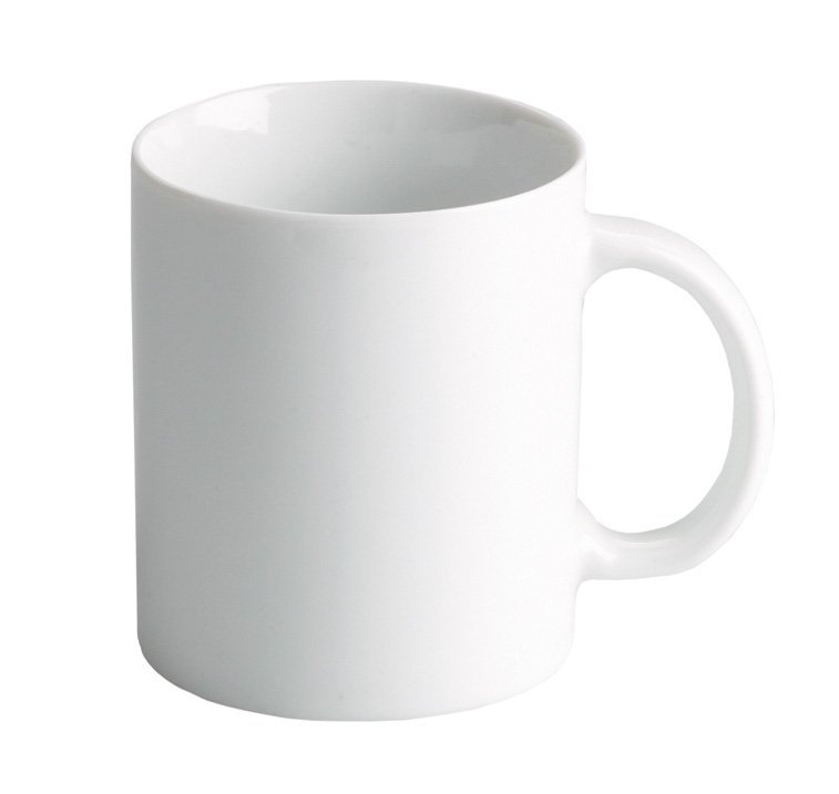 [B897V] & MUG NEW BONNE CHINA ø35cl ø8.5X9.5cm