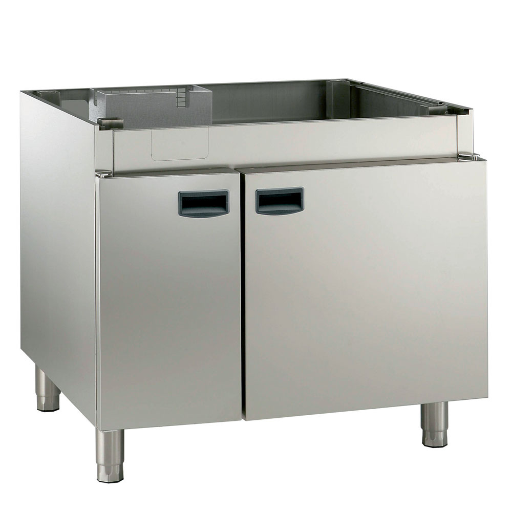 Armario neutro con puertas, horno 10x GN 2/1