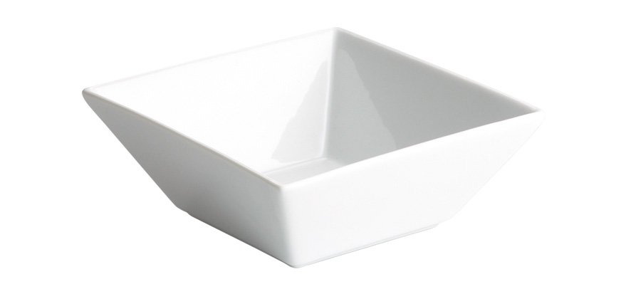 [B1255R] #-120- &  BOWL 8X8X4 CM. _MING (RECT)