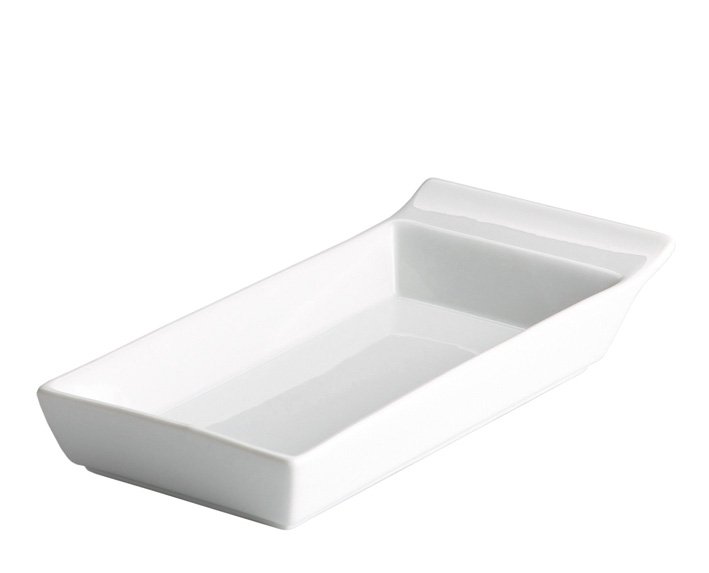 TRAY WITH HANDLE 12X9X3.8 CM. _MING