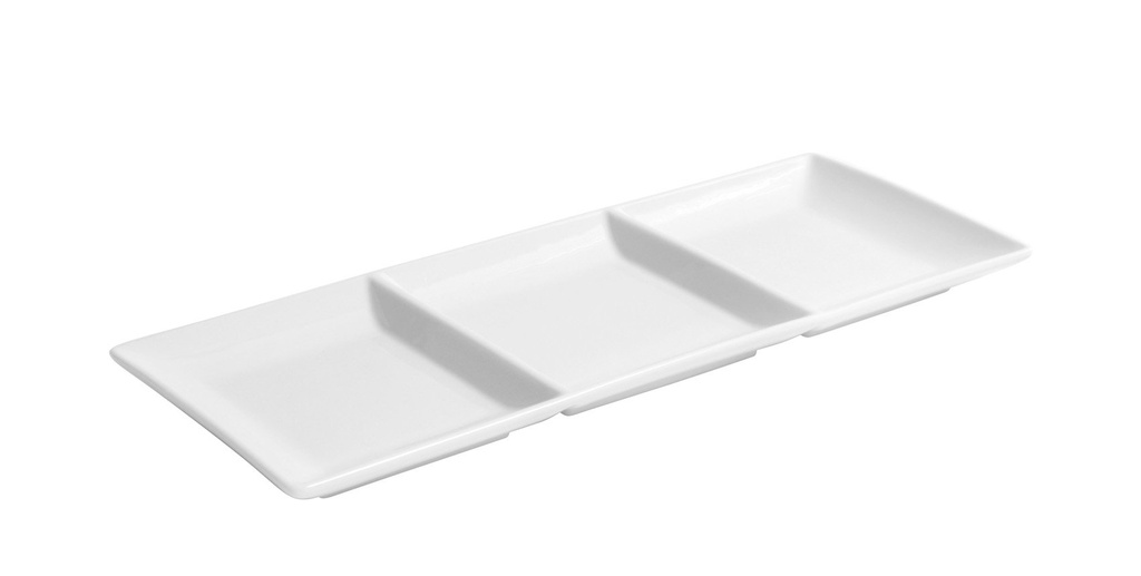 TRAY 3 COMPARTMENTS 30x12x2cm (MING)