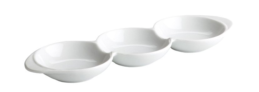 BANDEJA 3 COMPARTIMENTOS 29x9x2.5 CM.