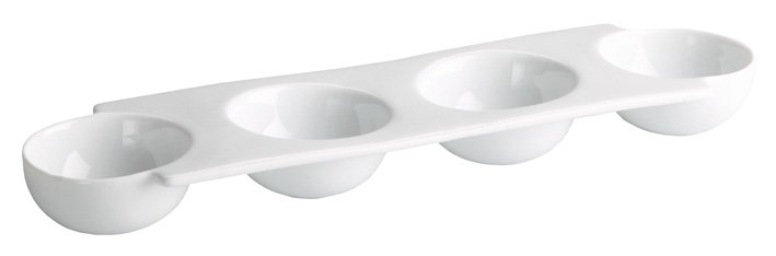TRAY WITH 4 BOWLS 31X9X3 CM.