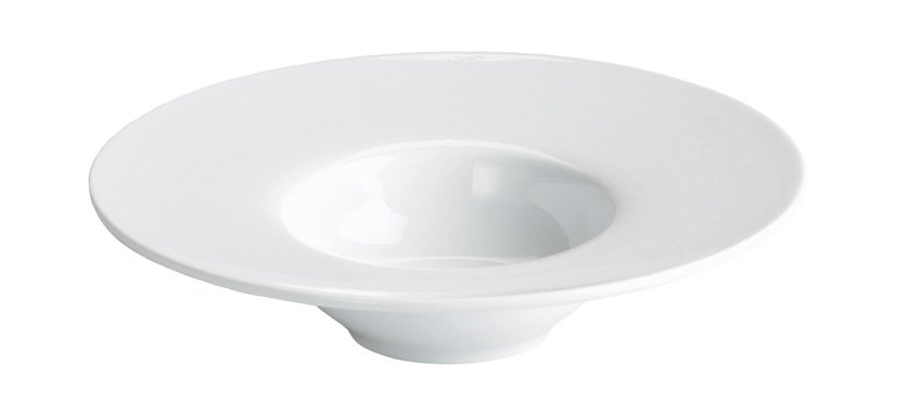 PLATE RISOTTO BORDEAUX Ø24X5.2 CM.