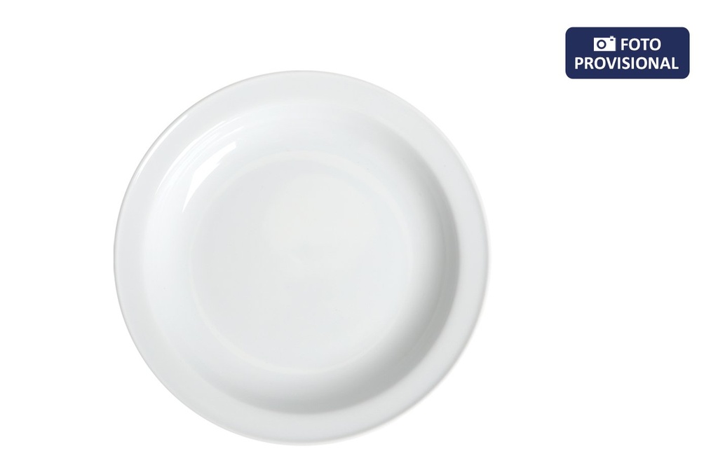 ROUND SOUP PLATE ø23cm REDONDO "TARTANA"
