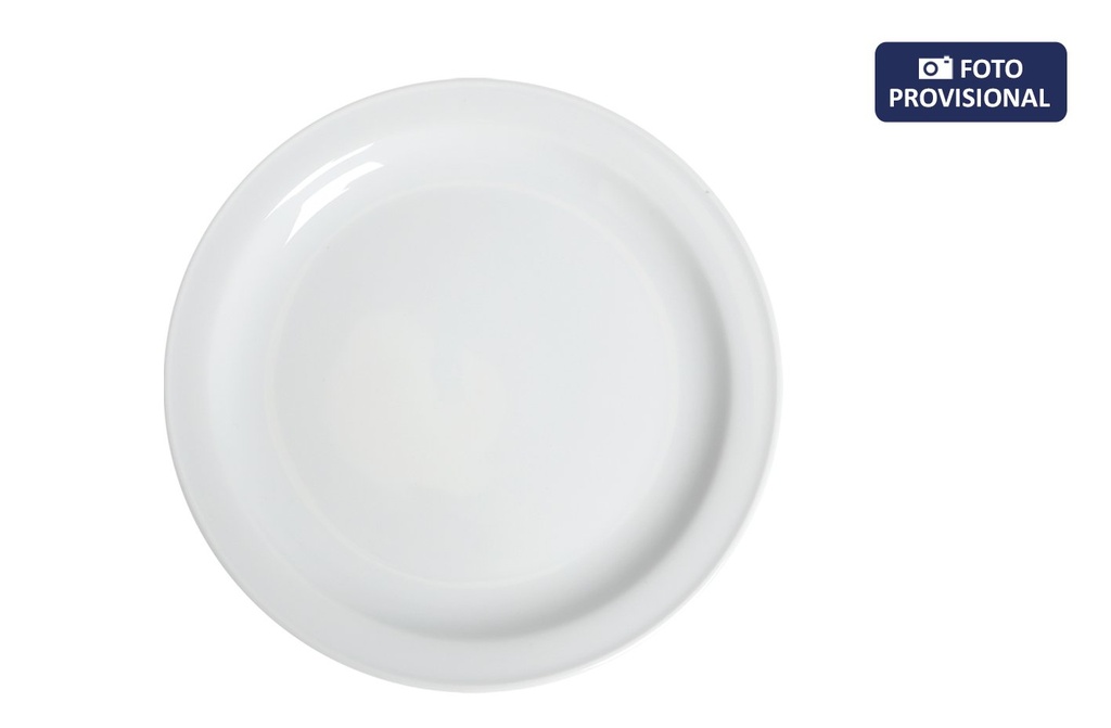 ROUND PLAIN PLATE ø24.5cm"TARTANA"
